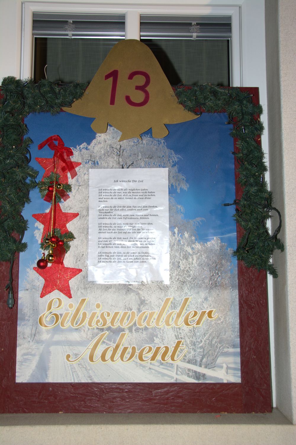 Fotos vom Advent-Fenster-Öffnen am 13. Dezember 2015